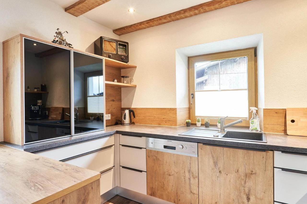 Ferienwohnung Schatz Breitenwang 외부 사진